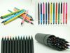 Black wood color pencils