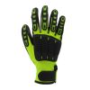 HI-VIS impact resistant mechanic gloves