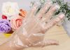 Clear HDPE / LDPE Disposable Gloves Plastic PE gloves 