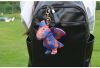 AYZTOY  dyed flower pterosaur ins vibrato trend bag jewelry riding clothing leather key ring plush pendant toy