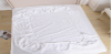 white fitted sheet