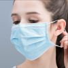 3-Ply Disposable Surgical Face Mask CE FDA Certified Blue Color, Non-Woven, with Ear Loop ASTM F1862 Level 2 EN 14683:2019 Type II