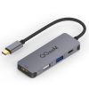 QGeeM USB C Hub, 4-in-...