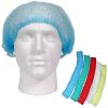 Hot Sale Factory Customized Disposable Surgical Bouffant Non Woven Clip Cap with elastic band mop cap 