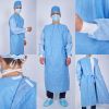 Sterile Non Woven Disposable Surgeon Gown For Operating Theatre
