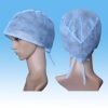 High end 100% cotton Non woven Medical Cap Theatre Medical Cap 