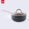 Aluminum non-stick best kitchen induction cooking pots. 8pcs cookware