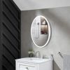 2020 news frame Makeup bluetooth illuminated bath mirror wall mounted