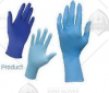 Powder free nitrile examination gloves 