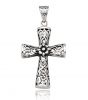Silver Cross Pendent -...