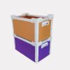 recyclable box waterproof box ecofriendly nontoxicuv protection plastic durable plastic packing box 