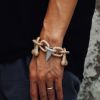 New Minimalist Gold And Silver Bone Charm Bangle Ring Jewelry Iced Out Zircon For Bracelet Women