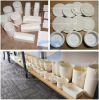 99.7% Ceramic Alumina Tray Crucible with Corrosion Resistance