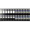 2U 48 Ports Flat Unloaded Copper Patch Panel 24