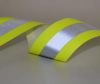 Flame retardant high visibility yellow/orange tape 100%cotton for safety garments