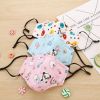 Washable Reusable Fabric Kids Face Mask With Valve