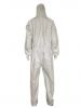 Wholesale Disposable Non-woven full-body anti-static hooded overalls protective clothing 