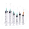 Medical disposable 3ml 5ml injection plastic syringe with needle 