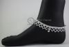 Traditional Frills Silver Anklets