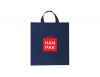 Custom printed plastic bag soft loop handle eco-friendly reusable shopping bag from Hanpak JSC