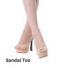 [DeParee] Magic Sheer Durable Sandal Toe Pantyhose