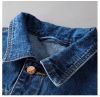 Denim jacket  Cotton padded jacket men&amp;amp;#039;s autumn new trend large size hooded jacket Korean loose fashion brand sports clothes