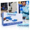 100 PCS EXAMINATION NITRILE GLOVES,POWDER FREE,INDIGO BLUE,4MIL,X-LARGE