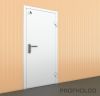 Industrial single leaf steel door