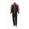 Wholesale OEM Men plain Sweat Suits with Contrast Stripe Jackets men jogging tracksuit 