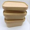 disposable tableware /New product recommendation, kraft paper square lunch box