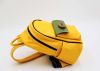 Fashion leather backpack, Travel Rucksack forwomen, Yellow leather bag, Womens leather bag, Gift for her, Every day carry bag for women