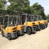 1995 02-6FGU30 DUAL TIRE PNEUMATIC 6000LB FORKLIFT LIFTTRUCK W SIDE SHIFT