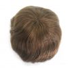 fine welded mono top hair toupee 4-6inch hair 8x10â light brown color light density 120% men's toupee