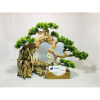 Green bonsai driftwood for aquarium 