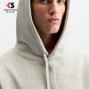 White Customized Hoodies Plus Size