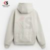 White Customized Hoodies Plus Size