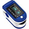 SpO2 Fingertip Pulse Oximeter Blood Oxygen Monitor+Digital Infrared Thermometer 