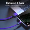 Free Logo Laser 5V 3A Fast Charging Magnetic Phone USB Data Cable for all phones for Promo Gift