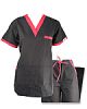 Nursing Uniforms Two Tone Sesigner Set