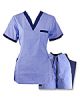 Nursing Uniforms Two Tone Sesigner Set