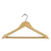 Hot sales wooden clothes hangers solid wood suit shirt hanger