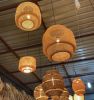 Natural Bamboo lampshade Hanging pendant light for Home Decor made in Vietnam