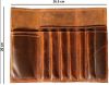 Leather Pencil/Pen Roll Up Pouch