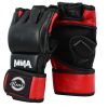 kickboxing muay thai cowhide leather boxing gloves