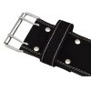 Custom 6MM Powerlifting Belt Double Prong Buckle Gym Squats