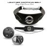 2024 New Leather Dip Belts with Heavy Steel Chain &amp;amp; Double D-Ring Pull Ups Training Dipping Belt