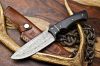 Hand Made Damascus Steel Blade Full Tang Hunting Knife