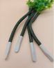  Round custom hoodie drawstring cord with custom metal tips end