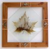 leaf carving handicraft