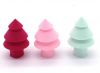 colorful Soft Beauty cosmetics docolor Non-latex Christmas tree powder puff snowman Christmas gift foundation makeup sponge